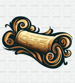 Antikes Schriftrolle